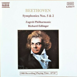 Beethoven: Symphonies Nos. 5 & 2 by Ludwig van Beethoven