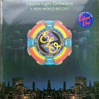 A New World Record Red vinyl by Electric Light Orchestra