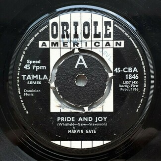 Pride And Joy / One Of These Days by Marvin Gaye