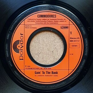 Goin' To The Bank by Commodores
