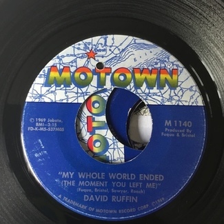 My Whole World Ended (The Moment You Left Me) by David Ruffin