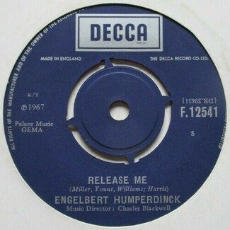 Release Me (And Let Me Love Again) / Ten Guitars by Engelbert Humperdinck