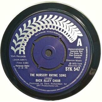 The Nursery Rhyme Song / Take This World by Back Alley Choir