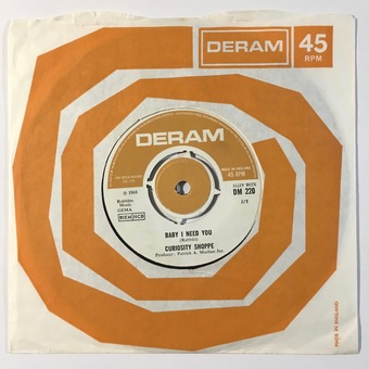 Baby I Need You / So Sad by Curiosity Shoppe