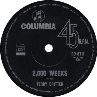 2,000 Weeks / Bargain Day by Terry Britten